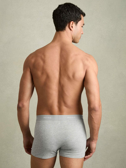 Three Pack Cotton Boxers Multi | Mens