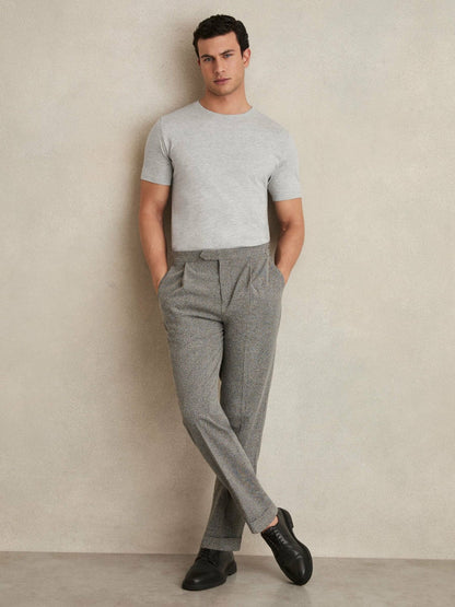 Cotton Crew Neck T-Shirt  | Mens