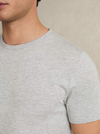 Cotton Crew Neck T-Shirt  | Mens