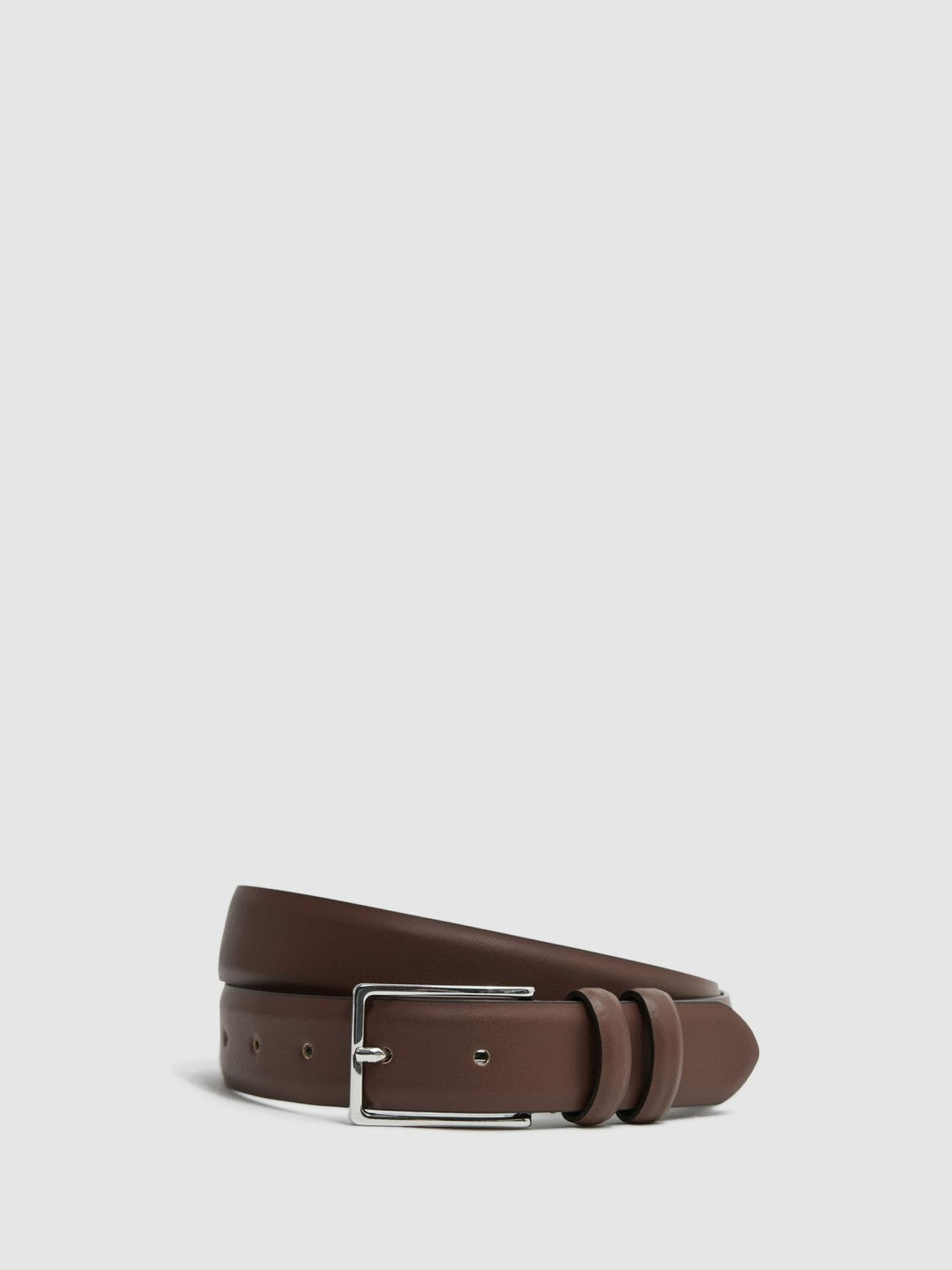 Smooth Leather Belt Tan | Mens