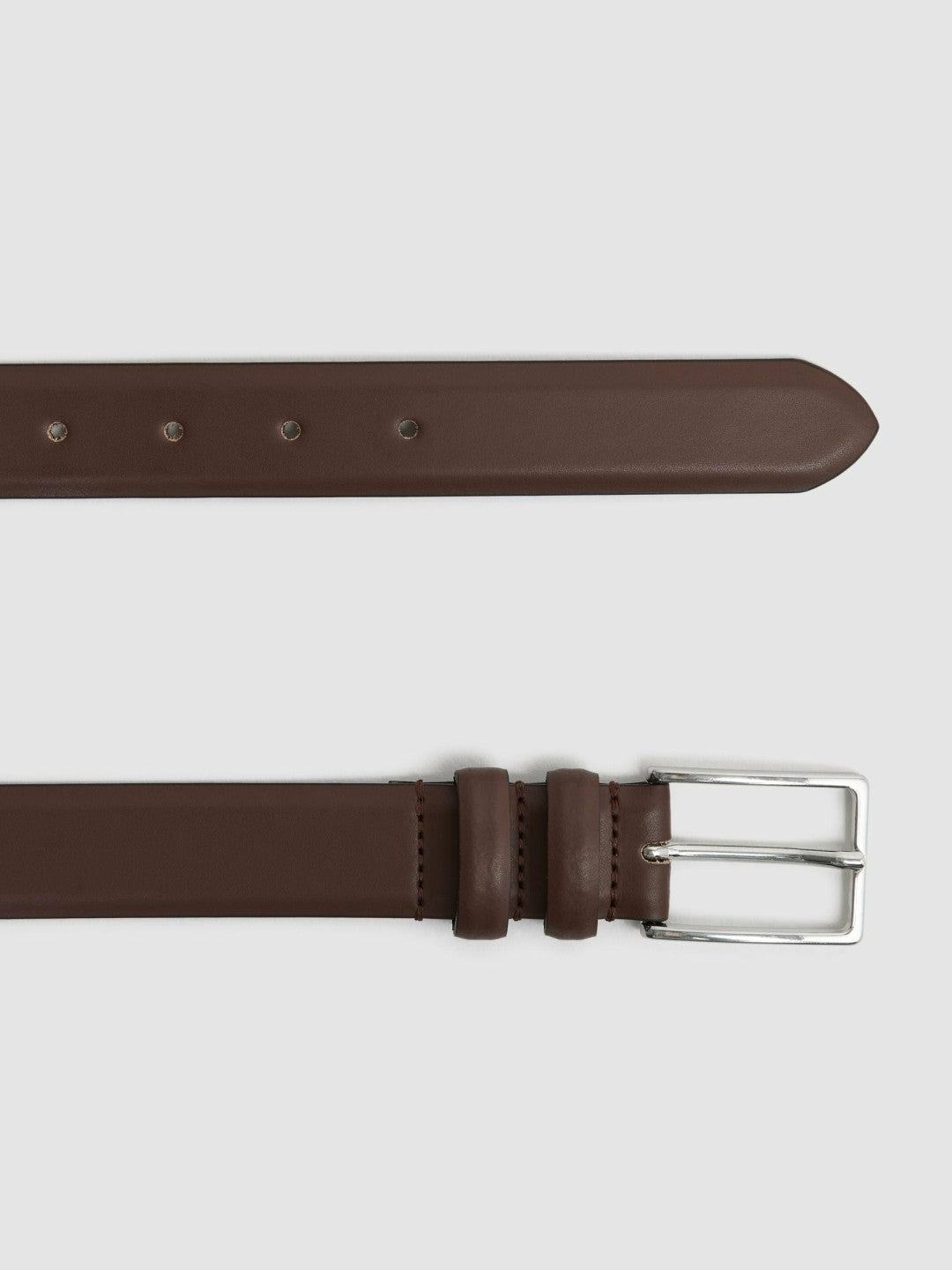 Smooth Leather Belt Tan | Mens