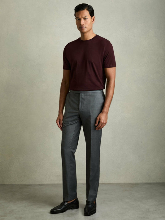 Cotton Crew Neck T-Shirt  | Mens