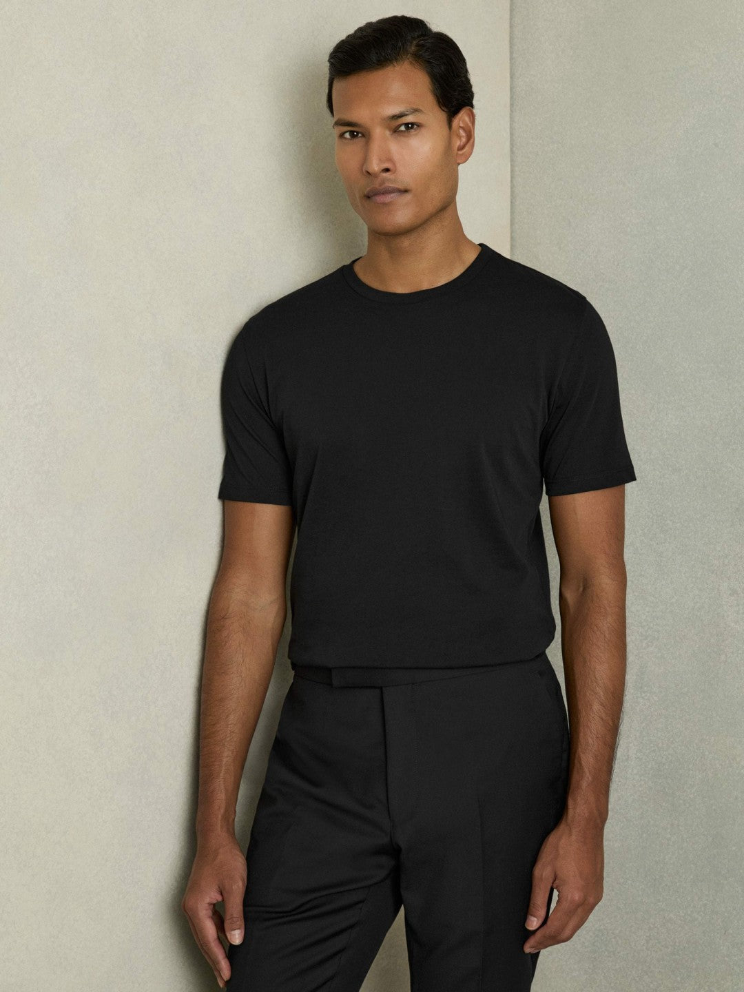 Cotton Crew Neck T-Shirt  | Mens