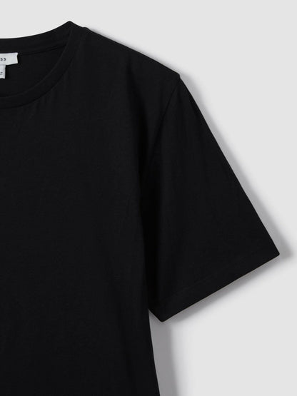 Cotton Crew Neck T-Shirt  | Mens
