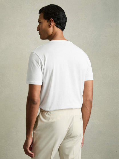 Cotton Crew Neck T-Shirt  | Mens