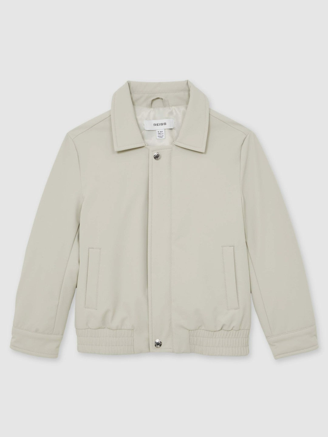 Zip-Through Harrington Jacket Stone | Children