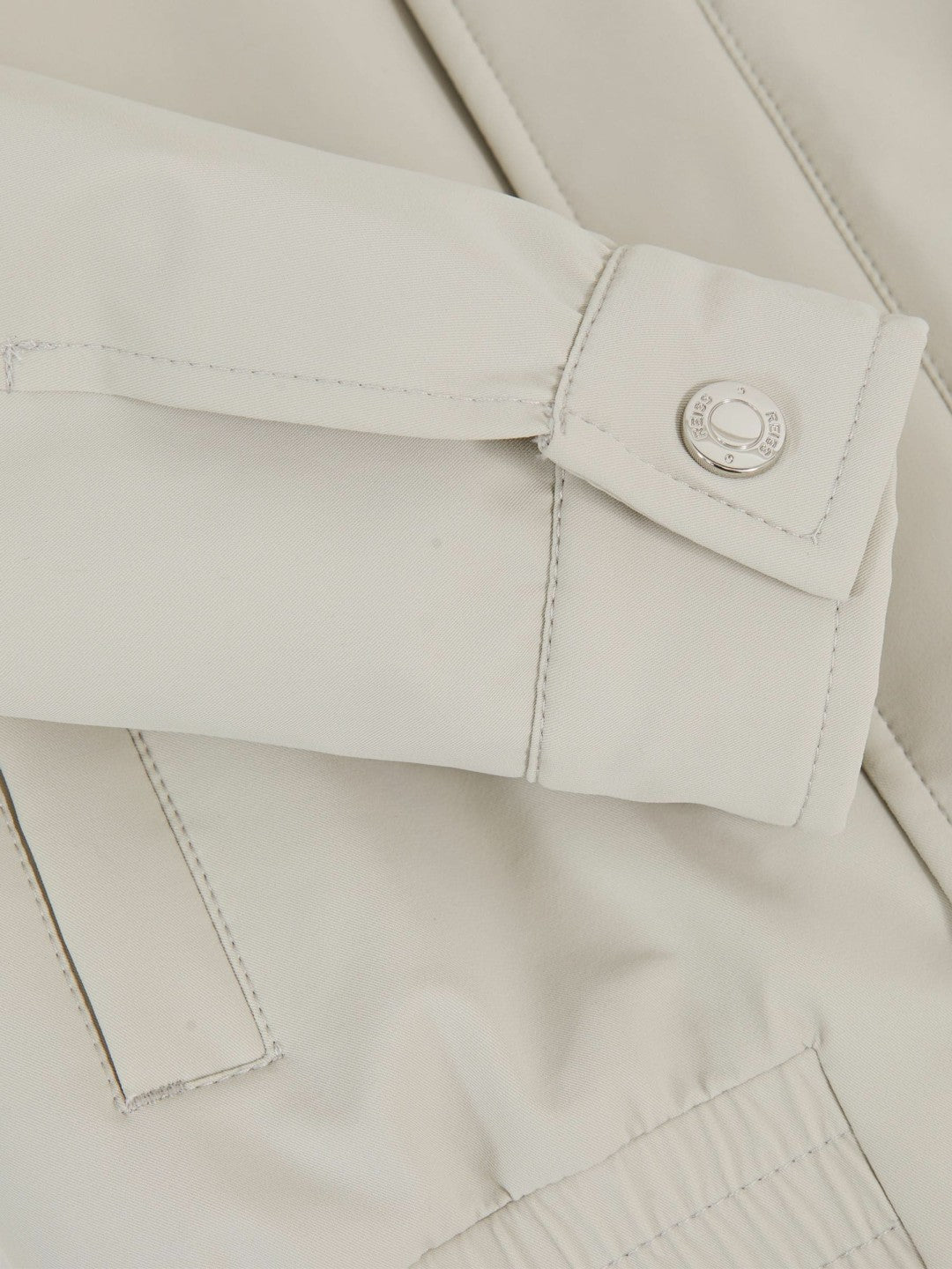 Zip-Through Harrington Jacket Stone | Children