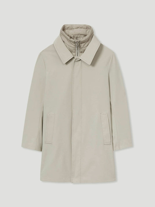 13-14 yrs Gabardine Coat with Removable Gilet Stone | Children