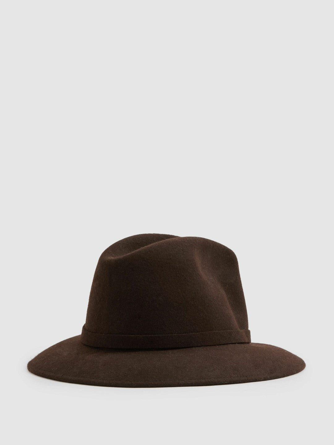 Wool Fedora Chocolate | Womens