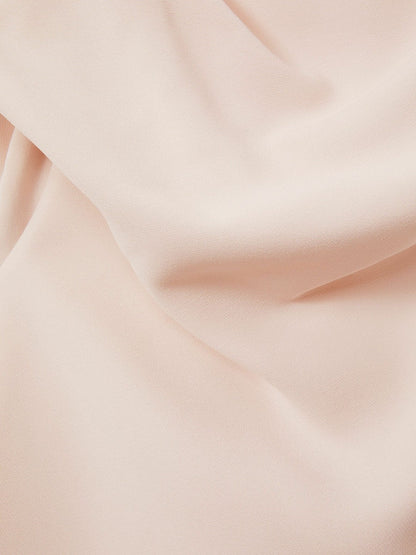 13-14 yrs High-Neck Drape Back Dress Pink | Children