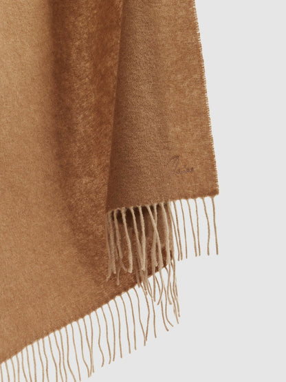 Wool-Cashmere Scarf Biscuit | Womens