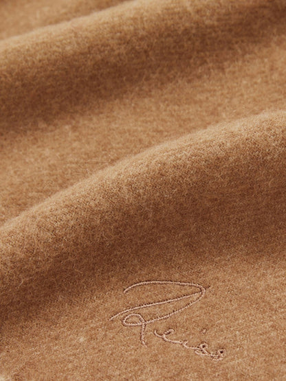 Wool-Cashmere Scarf Biscuit | Womens