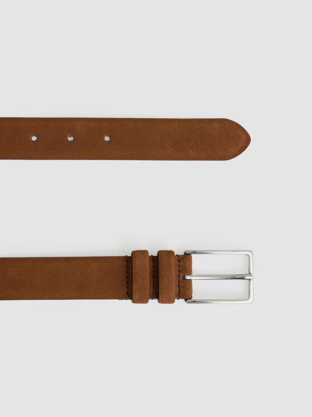 Suede Belt Light Tan | Mens