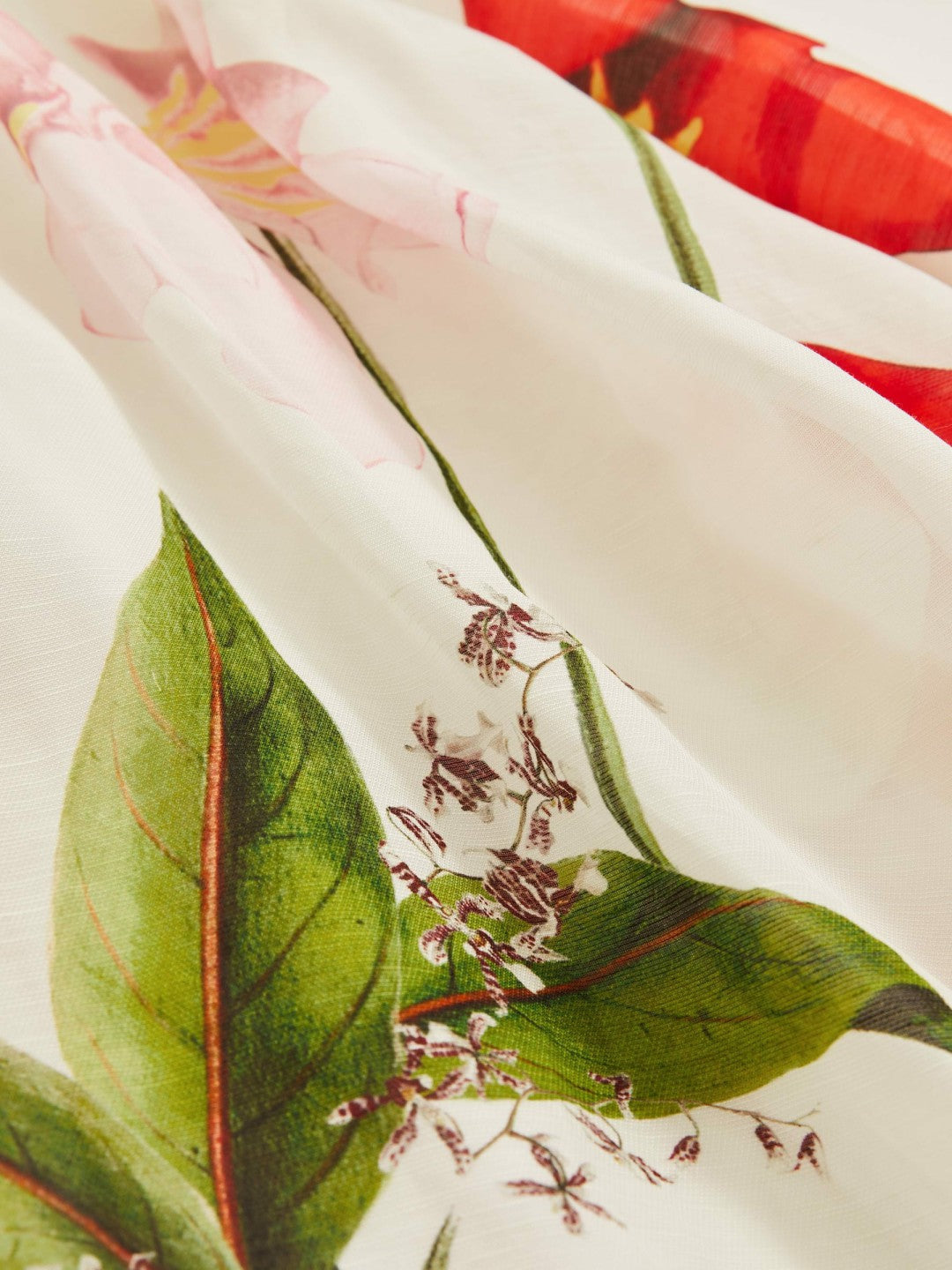 13-14 yrs  | NYBG Floral Maxi Dress With Linen Ivory | Children