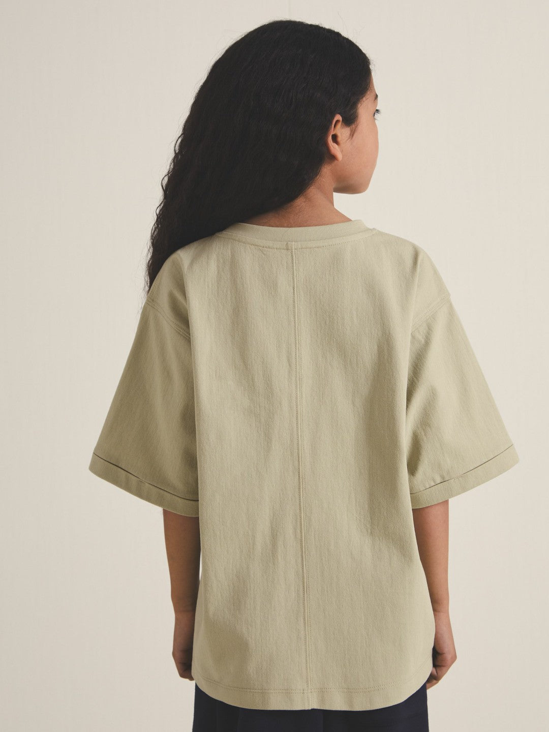 13-14 yrs  | Les 100 Ciels Oversize T-Shirt Sage | Children