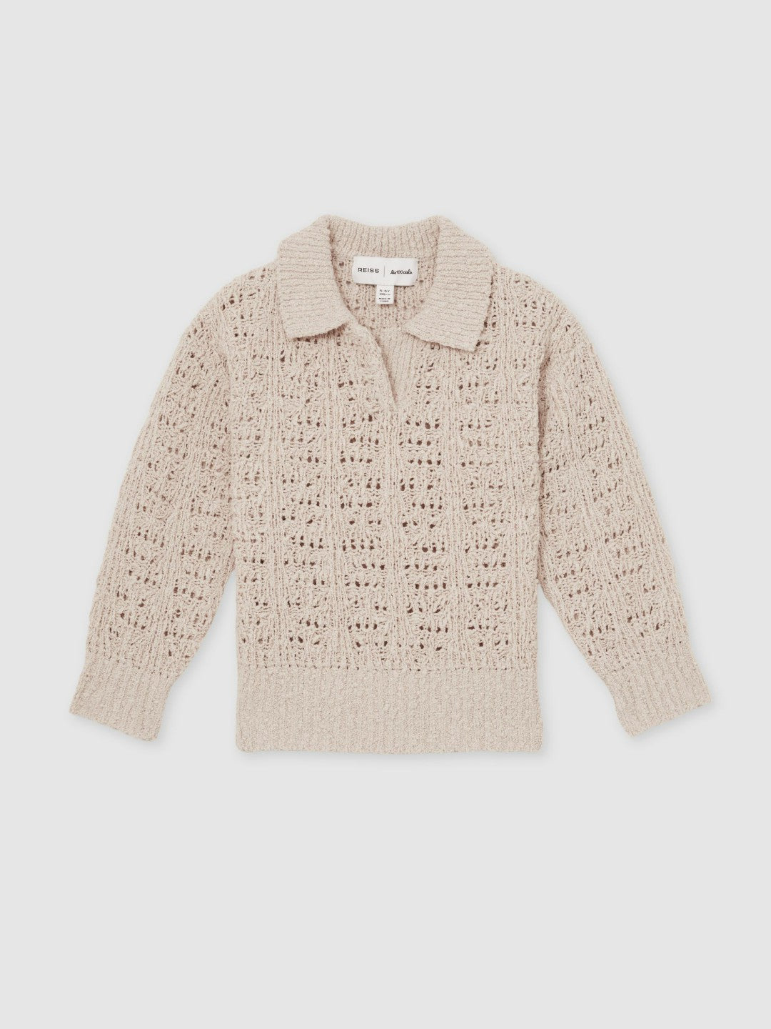 13-14 yrs  | 100 Ciels Bouclé Jumper Neutral | Children