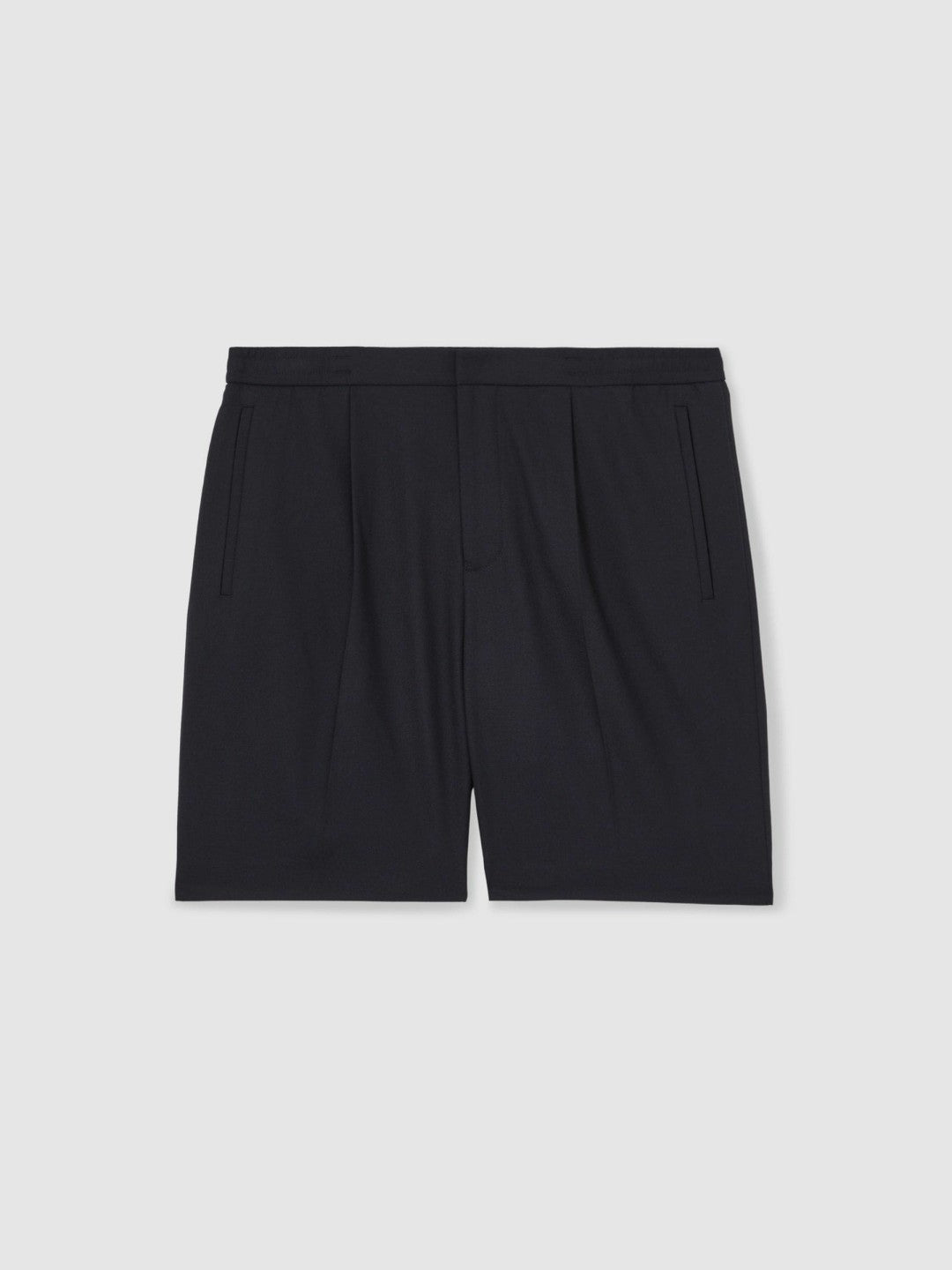 Relaxed Drawstring Shorts Navy | Mens