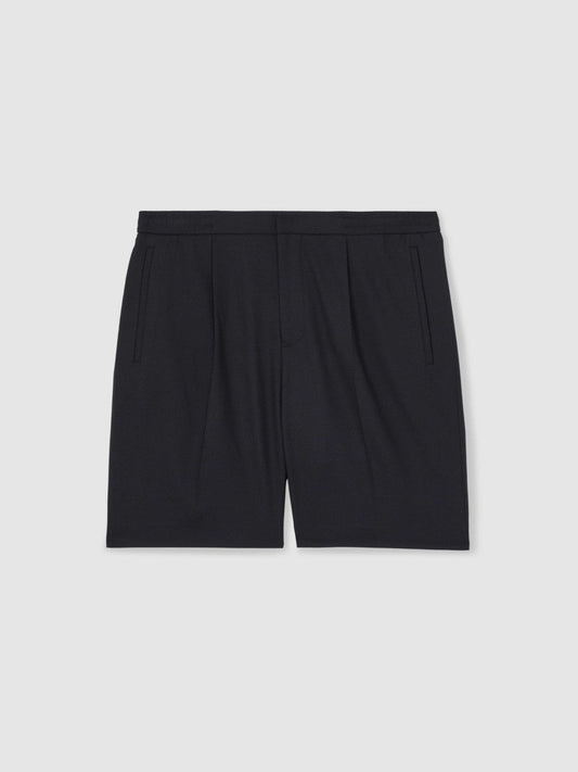 Relaxed Drawstring Shorts Navy | Mens