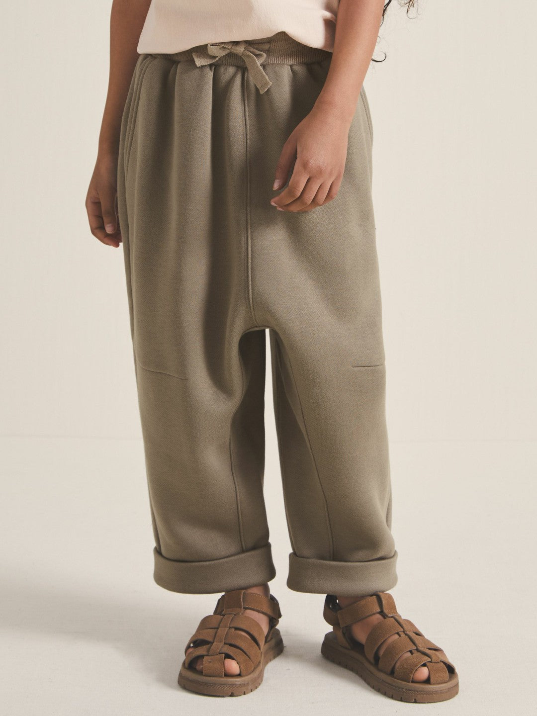 13-14 yrs  | Les 100 Ciels Jersey Joggers Mink | Children