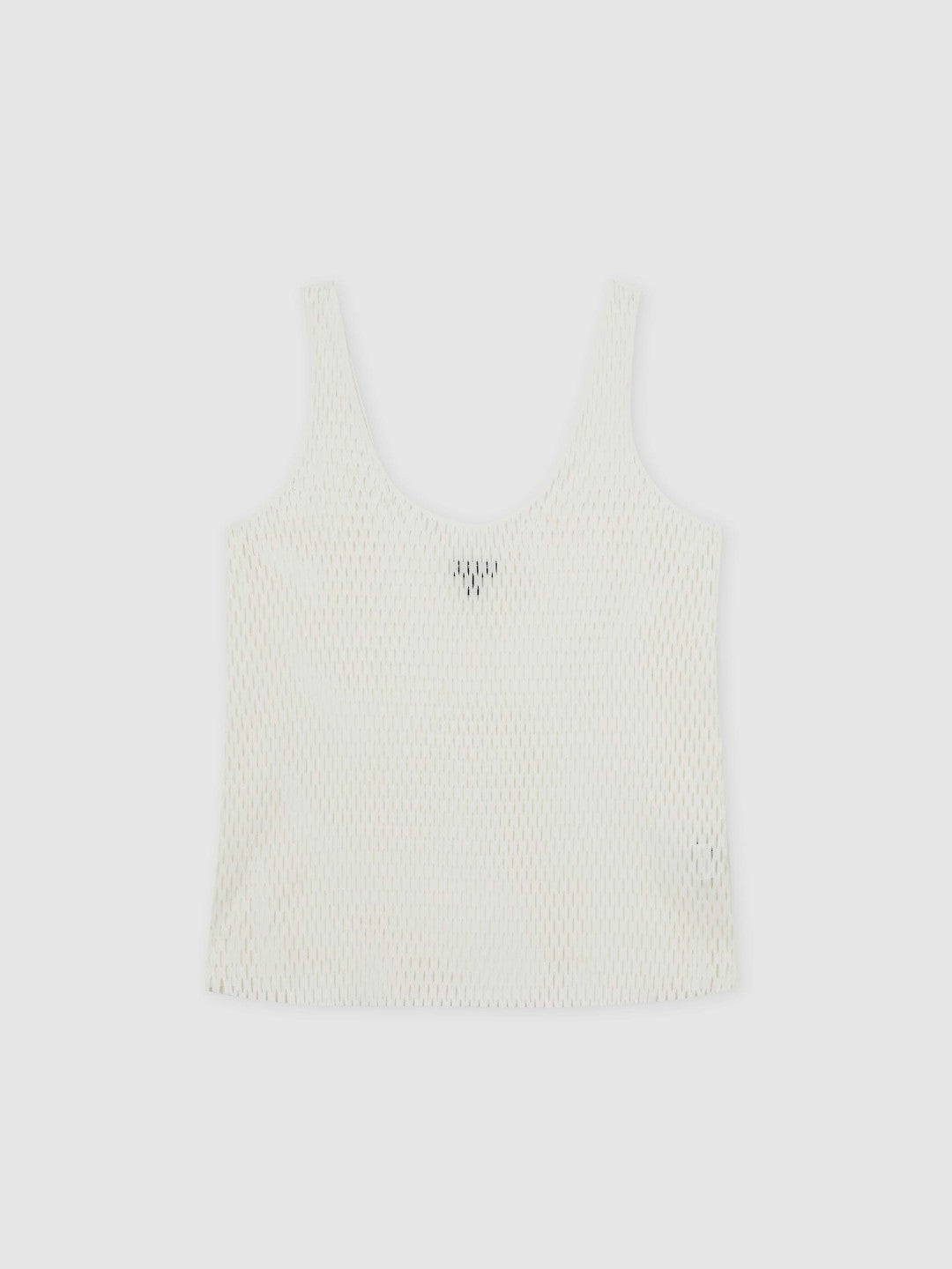 Atelier Laser-Cut Vest Top Cream | Womens