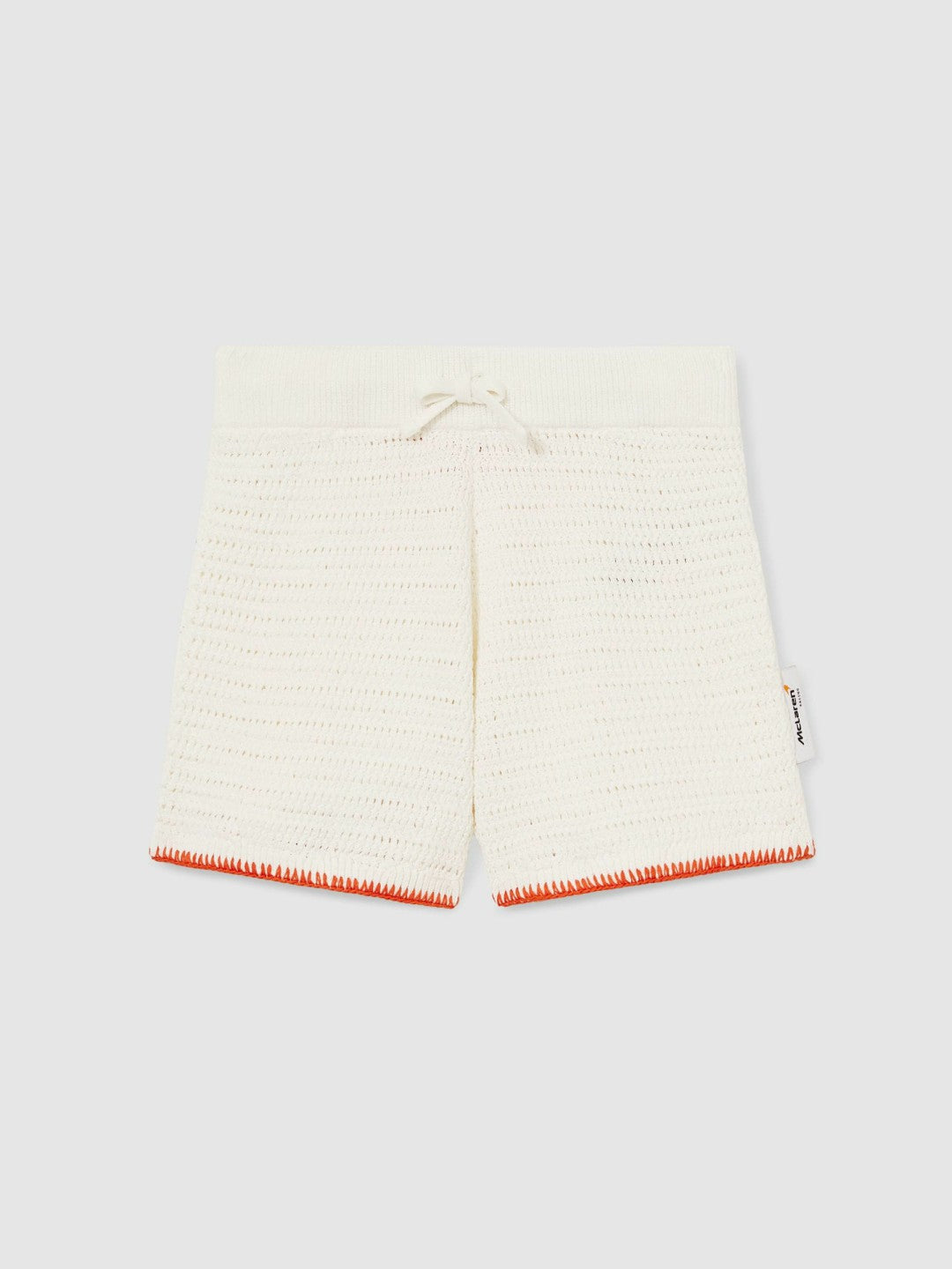 13-14 yrs McLaren F1 Team Crochet Shorts Off White/Orange | Children