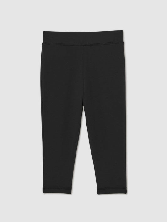 13-14 yrs Three-Quarter Length Leggings Black | Children