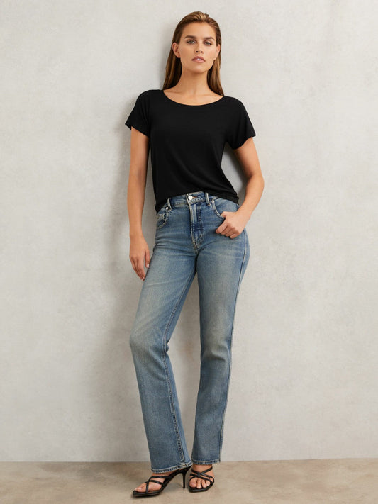 Short Sleeve T-Shirt Black | Womens