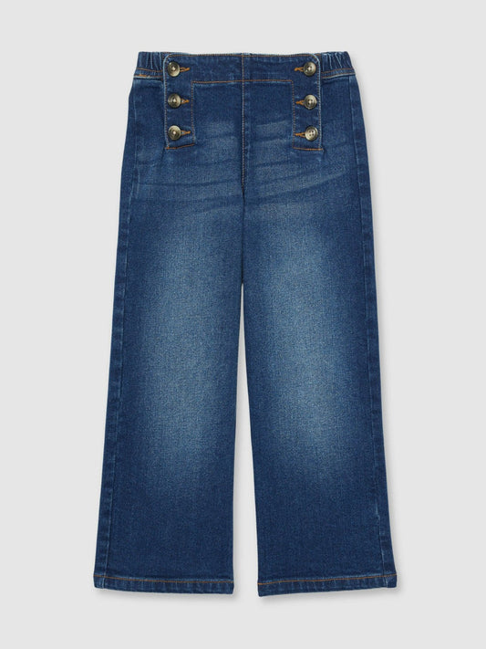 Straight-Leg Sailor Jeans Blue | Children
