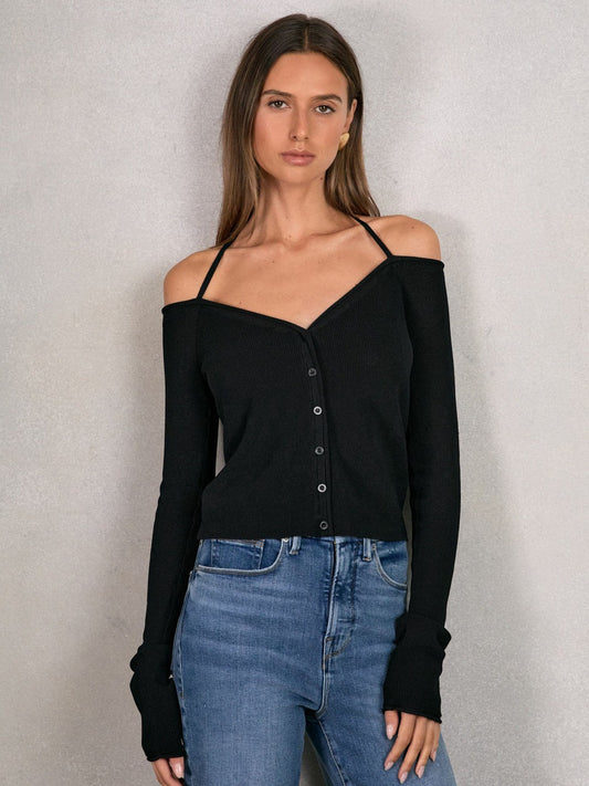 100% Cotton Jumper Black | Womens
