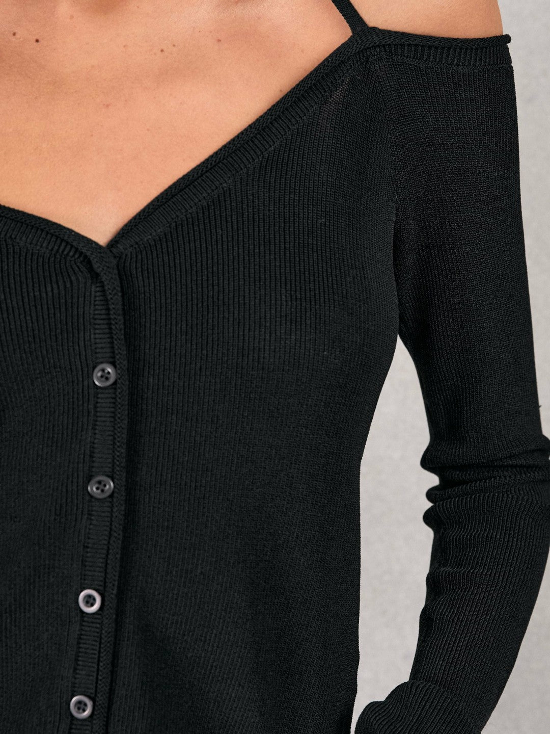 100% Cotton Jumper Black | Womens