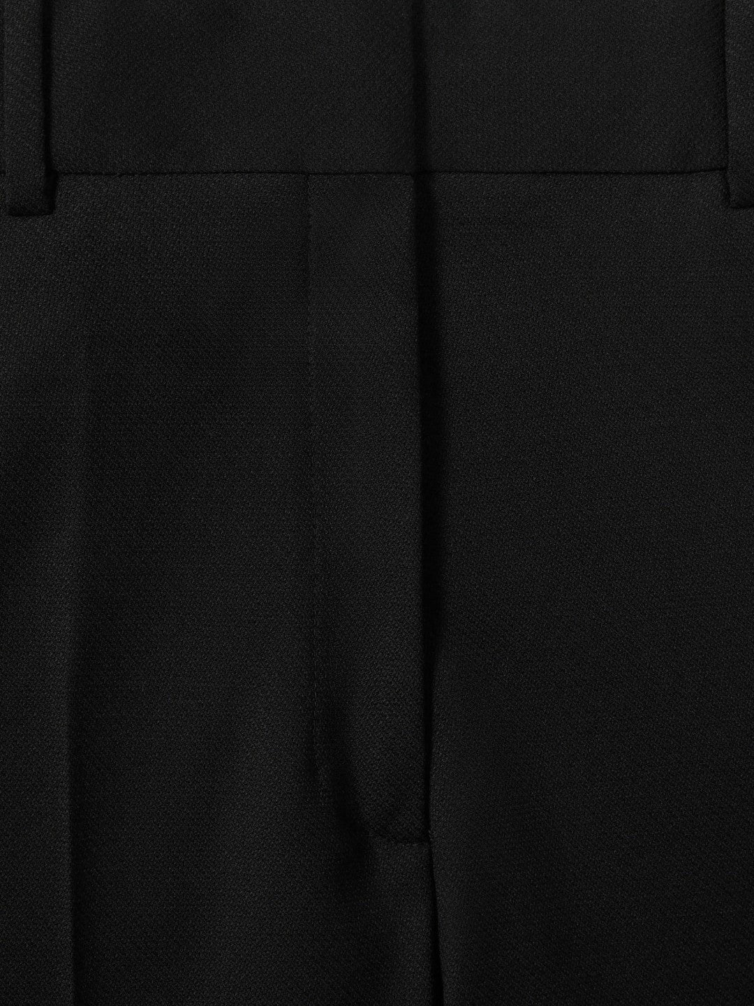 Wool-Blend Wide-Leg Suit Trousers Black | Womens