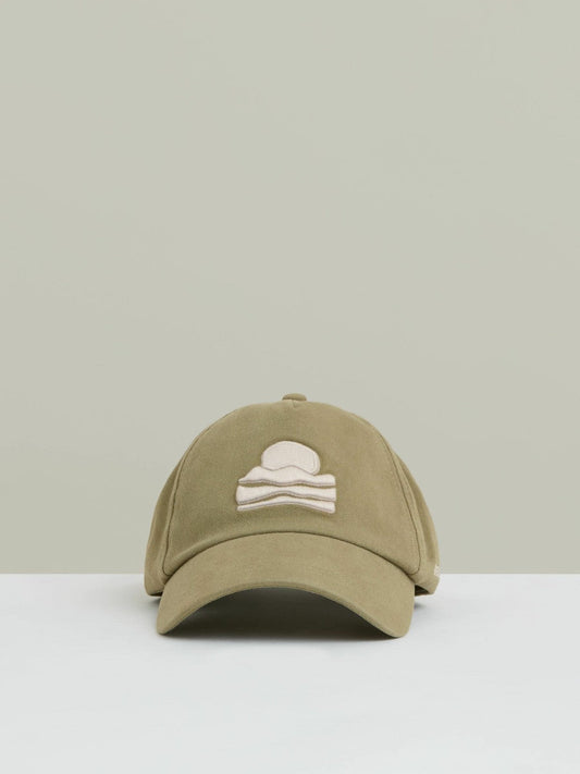 Sunset-Embroidered Cap Washed Sage | Mens
