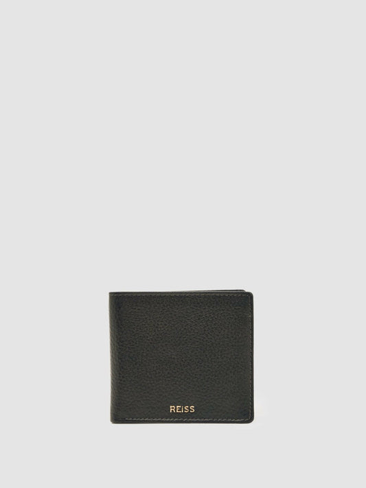 Grained Leather Wallet Chocolate | Mens