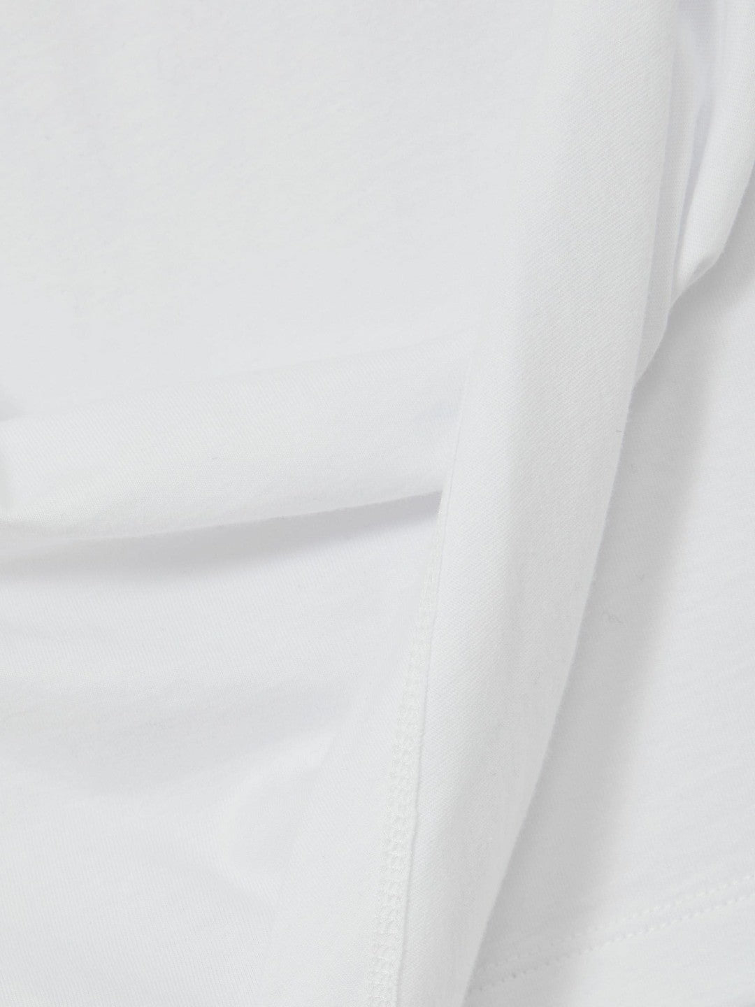 Cotton Drape T-Shirt White | Womens