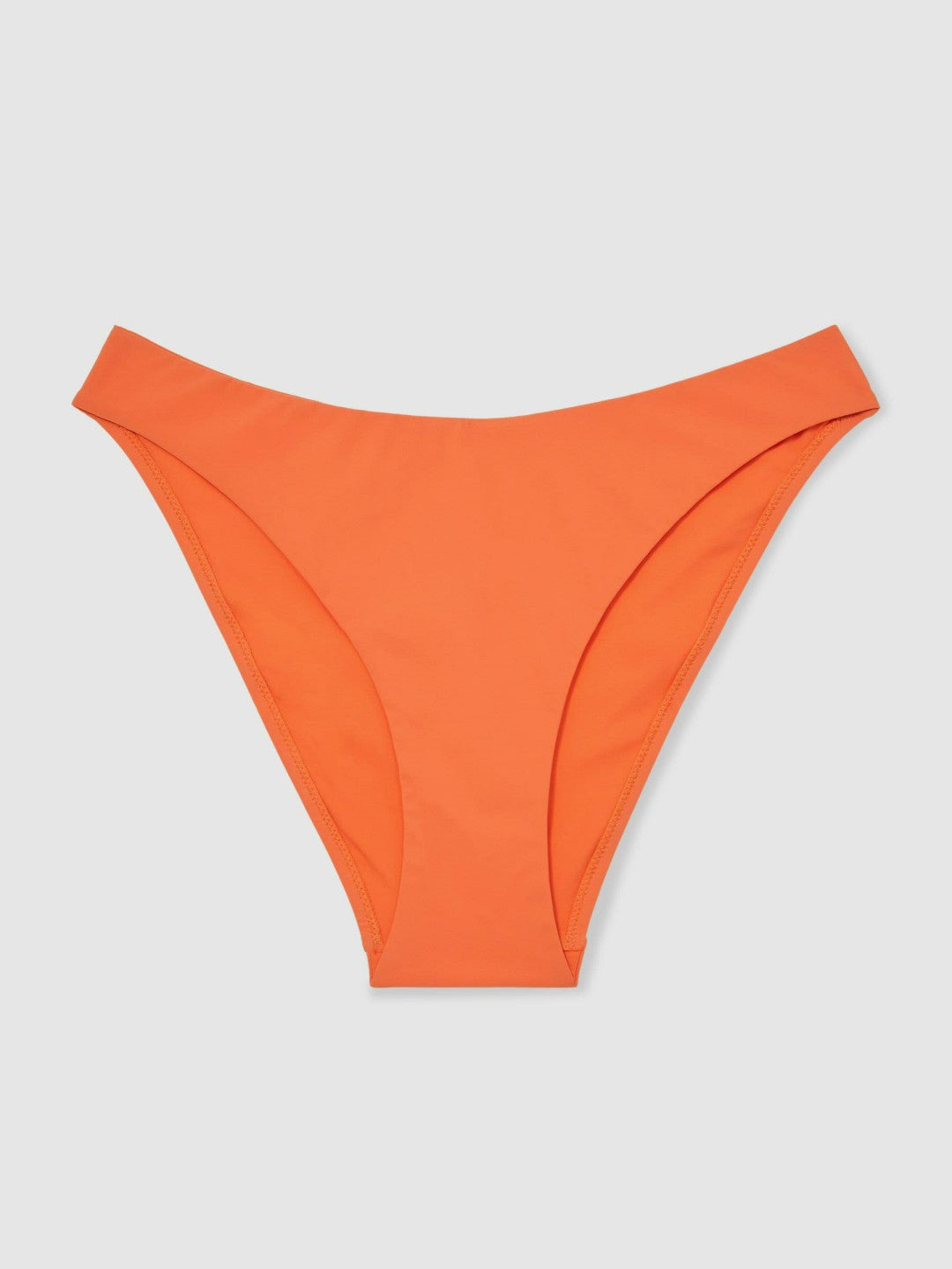High Cut Bikini Bottoms Coral Orange | Womens