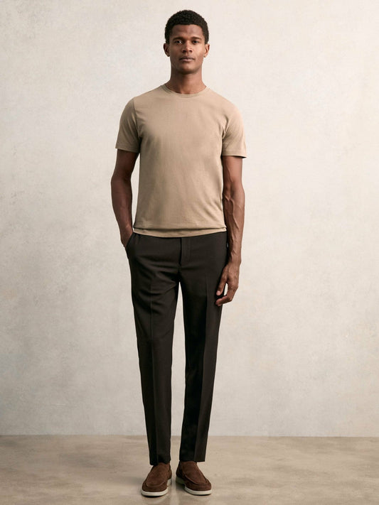 Cotton Crew Neck T-Shirt  | Mens