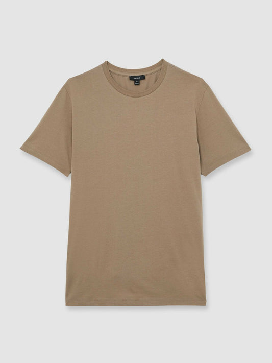 Cotton Crew Neck T-Shirt  | Mens