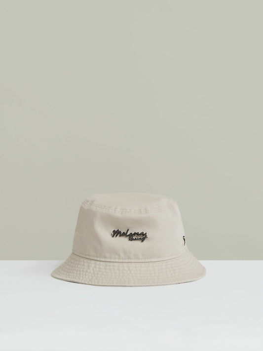 Unisex Fit McLaren Racing Cotton Bucket Hat Stone | Mens