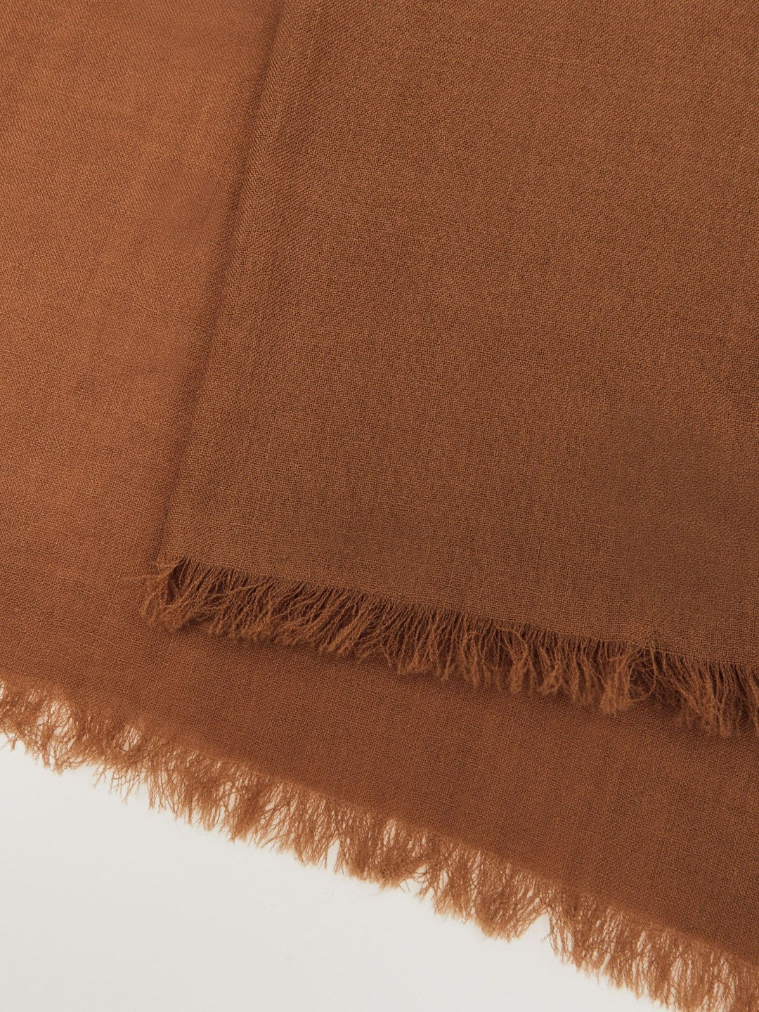 Wool-Cashmere Lightweight Scarf Camel | Womens