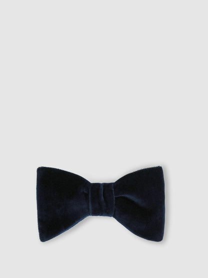Velvet Bow Tie Navy | Mens