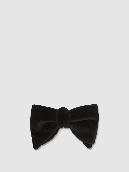 Velvet Bow Tie Black | Mens