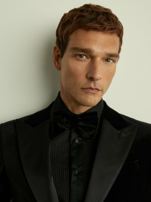 Velvet Bow Tie Black | Mens
