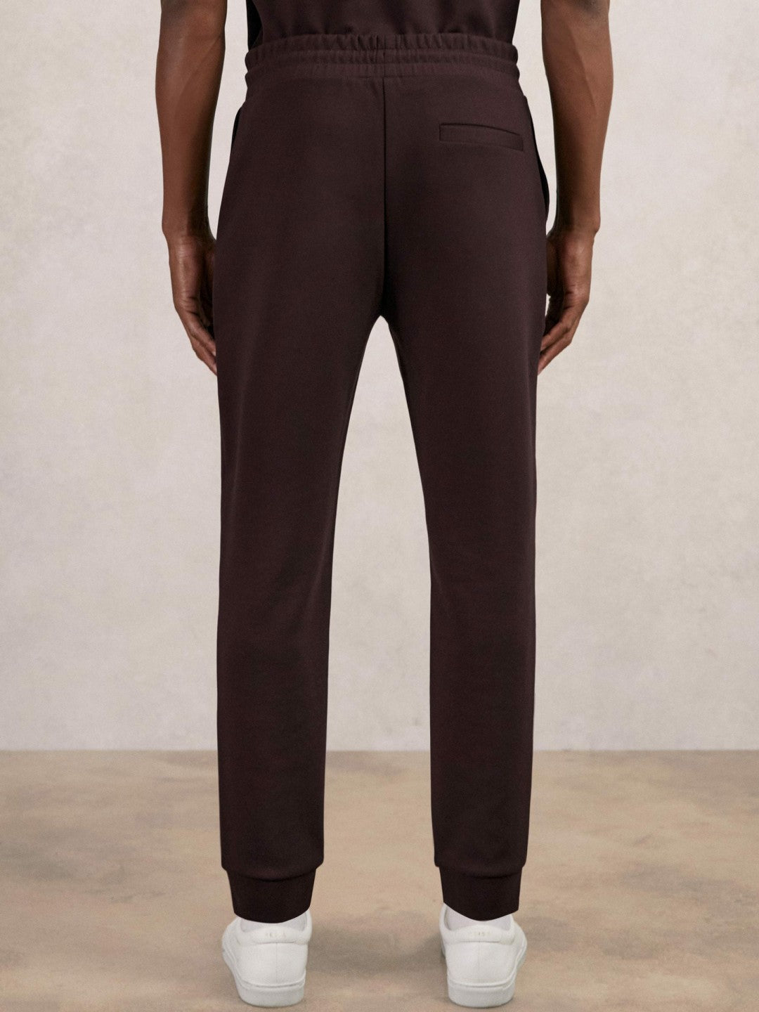 Interlock Drawstring Joggers Cherry Red | Mens