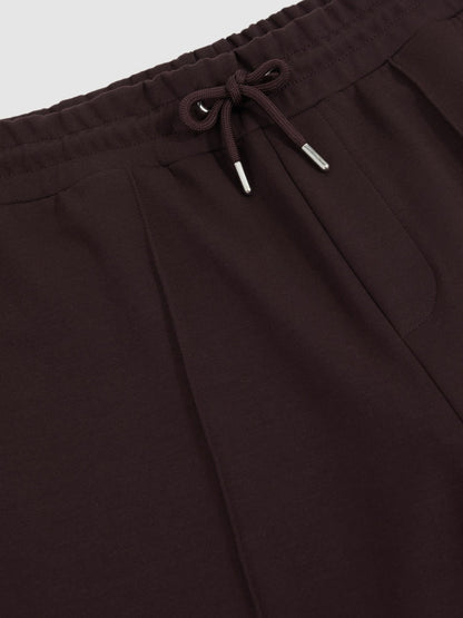 Interlock Drawstring Joggers Cherry Red | Mens