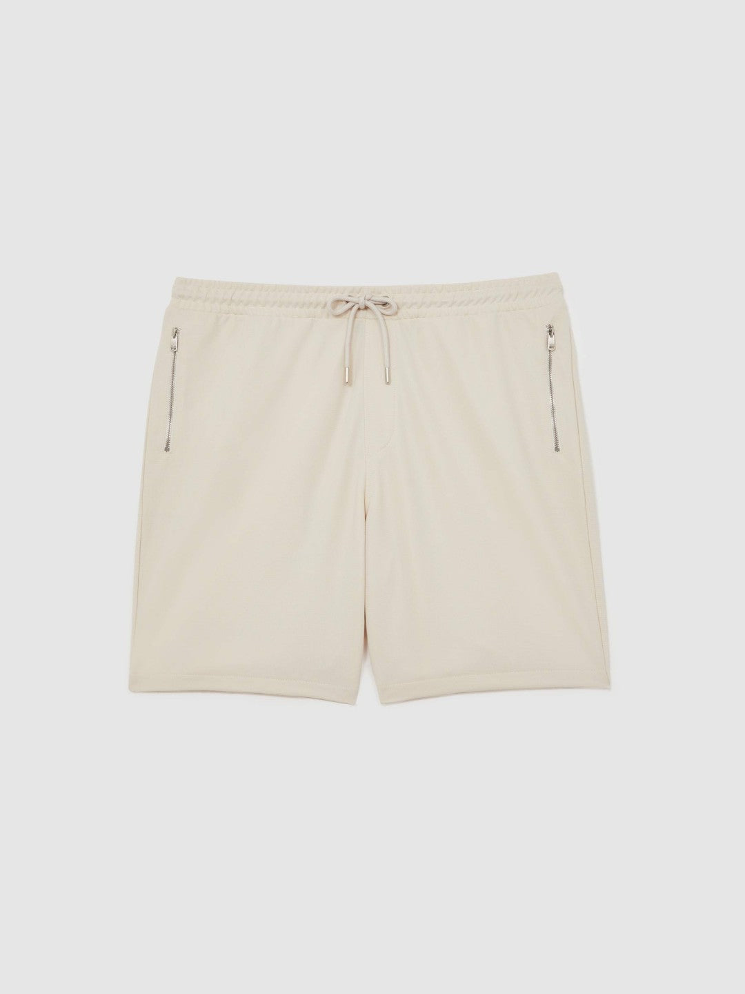 Textured Drawstring Shorts Stone | Mens