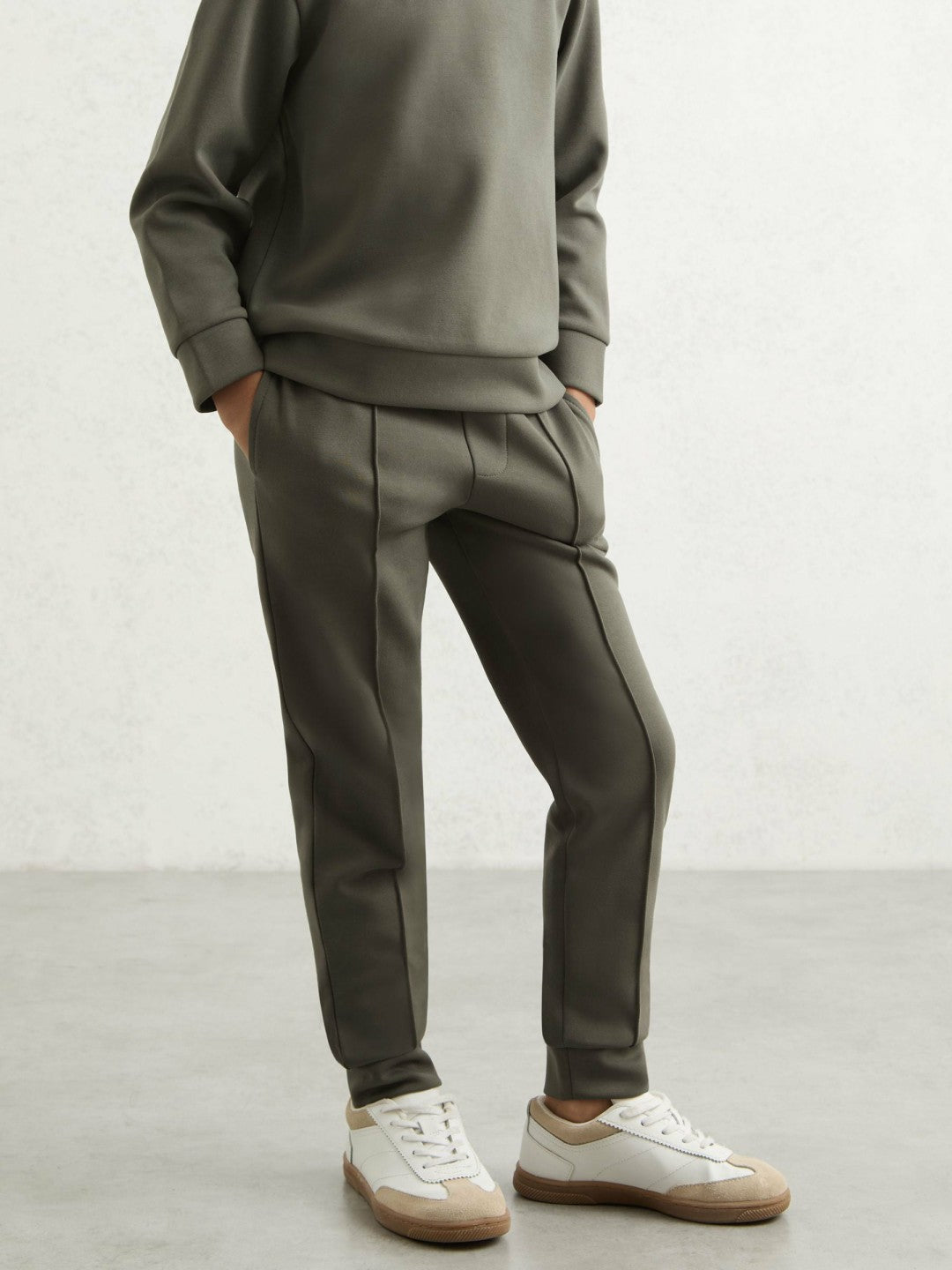 13-14 yrs Interlock Drawstring Joggers Dark Sage | Children