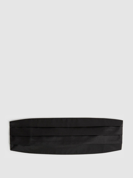 Silk Cummerbund Black | Mens