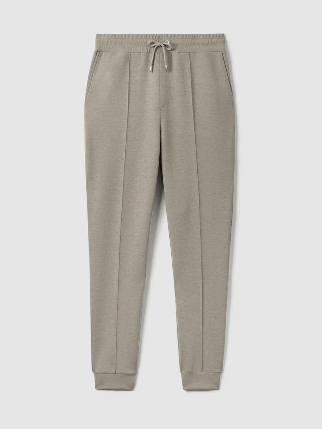 Drawstring Jersey Joggers Taupe | Mens