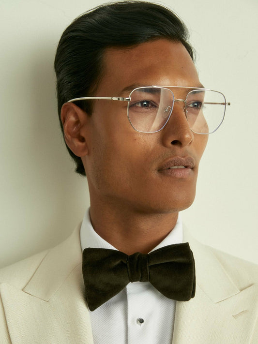 Velvet Bow Tie Emerald | Mens