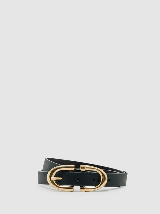 Horseshoe Belt Black | Womens